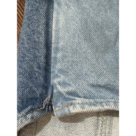 Patchwork Denim Cropped patchwork Sleeveless Halter Top Size Women’s Medium - Picture 8 of 11